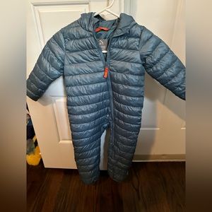 Primary Puffer Suit - Blue